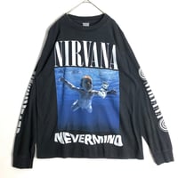 B00TLEG Nirvana ニルヴァーナ　ネヴァーマインド　ロンT 黒