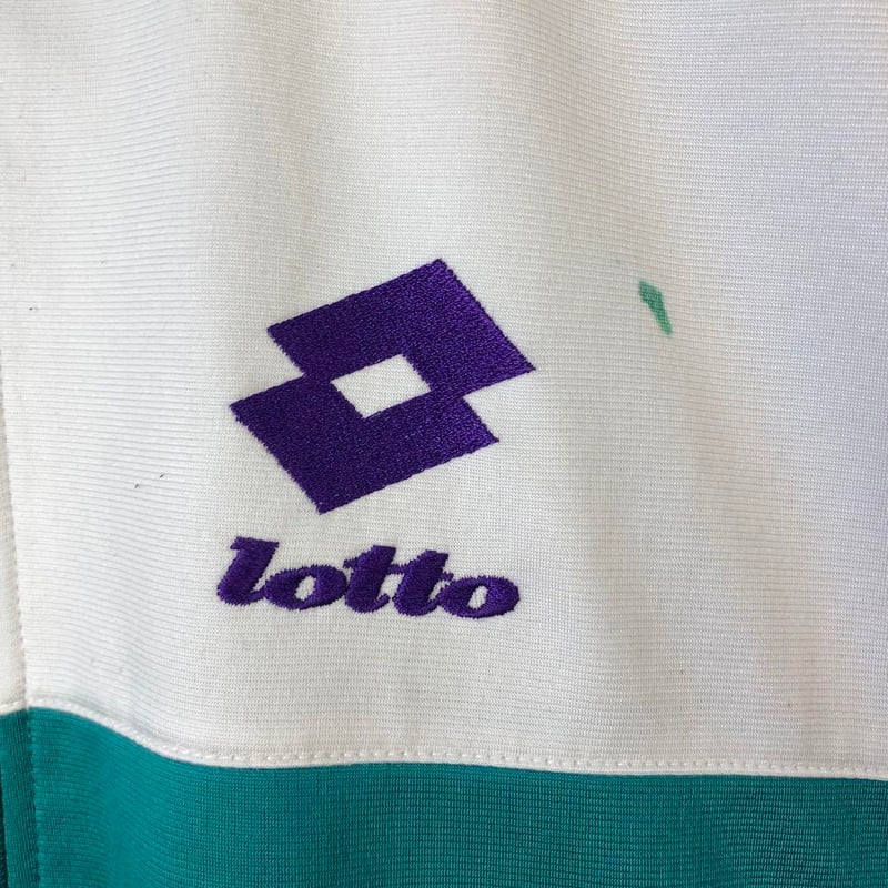 lotto ロット ジャージ トラックジャケット 刺繍 ロゴ 緑 | PEACE TOWN