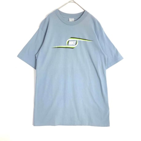 00s NIKE ナイキ　ビッグプリント　半袖　Tシャツ　グレー