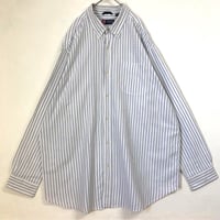 チャップス　ラルフローレン　BD シャツ ストライプ　白