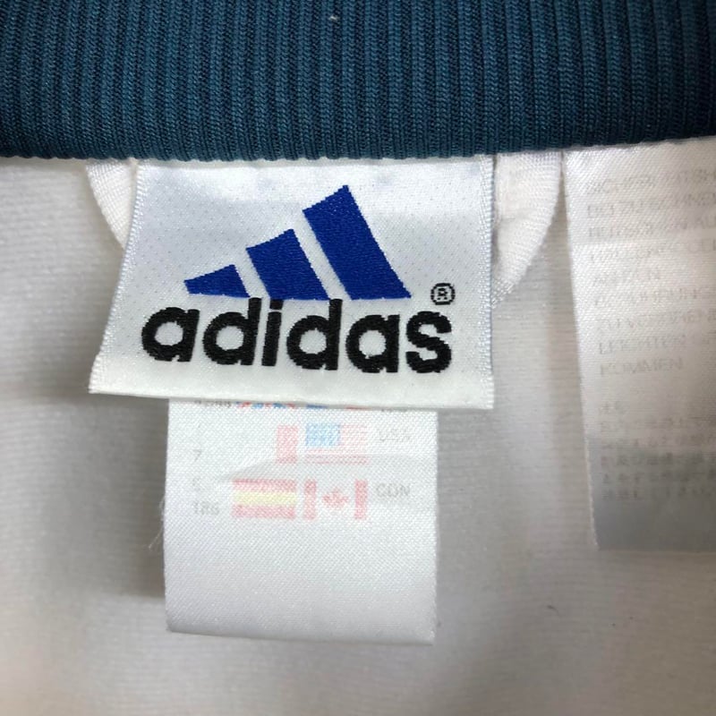 90's adidas アディダス ジャージ トラックジャケット 刺繍 ロゴ 90's adidas アディダス ジャージ トラックジャケット 刺繍 ロゴ