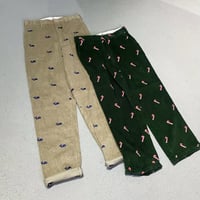 ORVIS クリスマス柄 コーデュロイ  パンツ