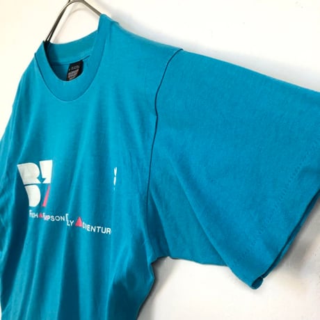 90s USA製　リチャードトンプソン　ビッグロゴ　半袖　Tシャツ