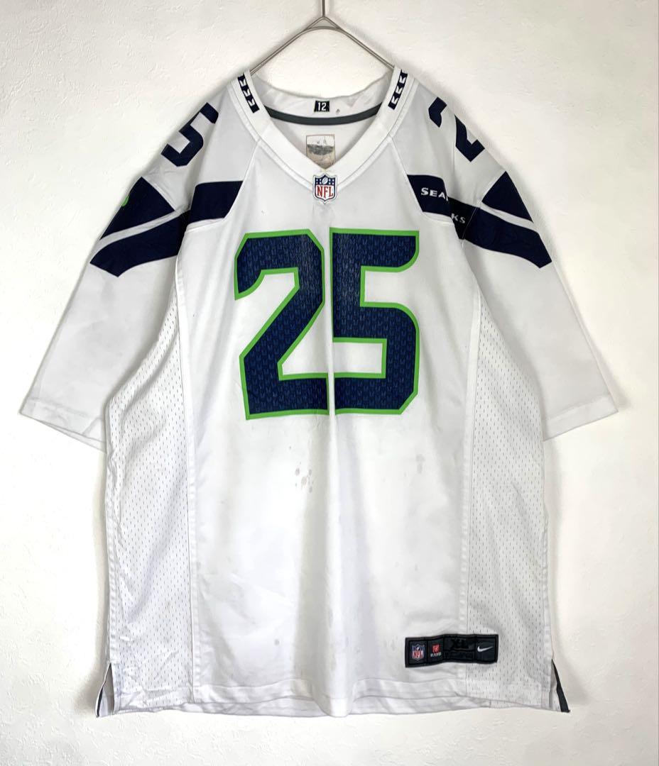 ナイキ NFL 全刺繍 パンサーズ アメフトゲームシャツ XL 5416 ナイキ NFL 全刺繍 パンサーズ アメフトゲームシャツ XL 5416