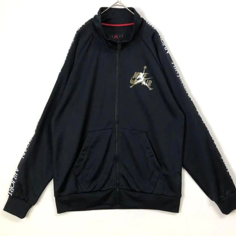 希少サイズ☆ナイキ ジョーダン 刺繍ロゴ ジャンプマン トラックジャケット 3L 希少サイズ☆ナイキ ジョーダン 刺繍ロゴ ジャンプマン トラック