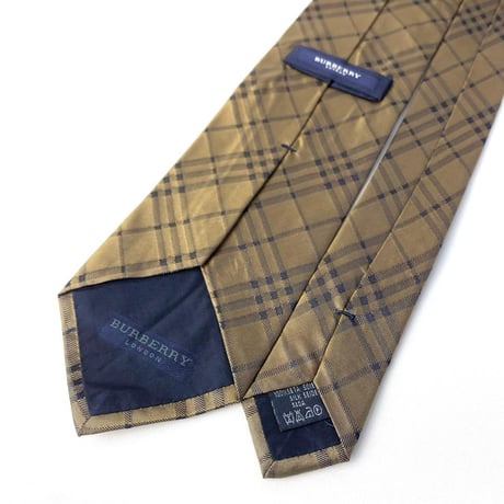 Burberry バーバリー ロンドン　シルク　ネクタイ　チェック