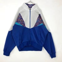 90s チャンピオン　ジャージ　トラックジャケット　ロゴ　青