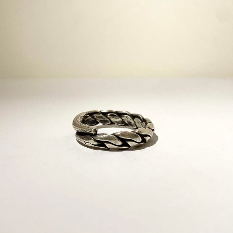 KARENSILVER カレン シルバー 民族 ハンドメイド ツイスト リング 指輪 