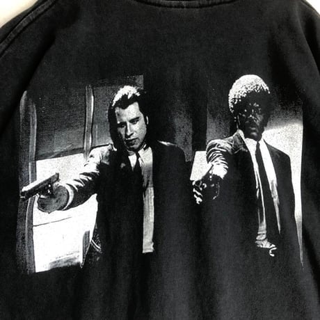 BOOTLEG　PULP FICTION　パルプフィクション　ムービー　Tシャツ　ビッグプリント　黒