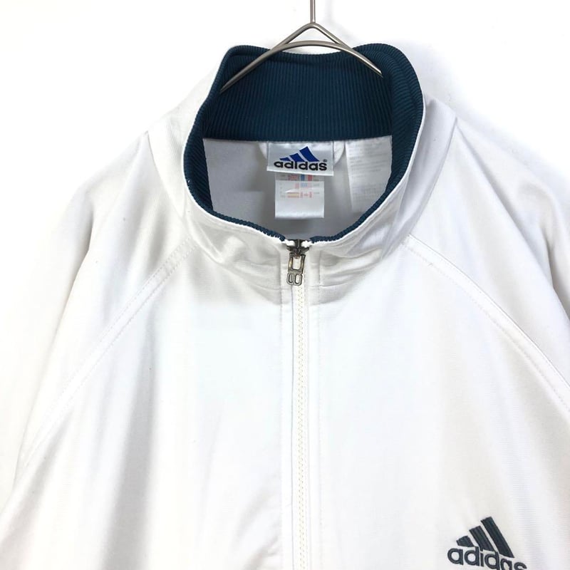 90's 00's adidas アディダス トラックジャケット ジャージ M 00s adidas アディダス トラックジャケット ホワイト ジャージ