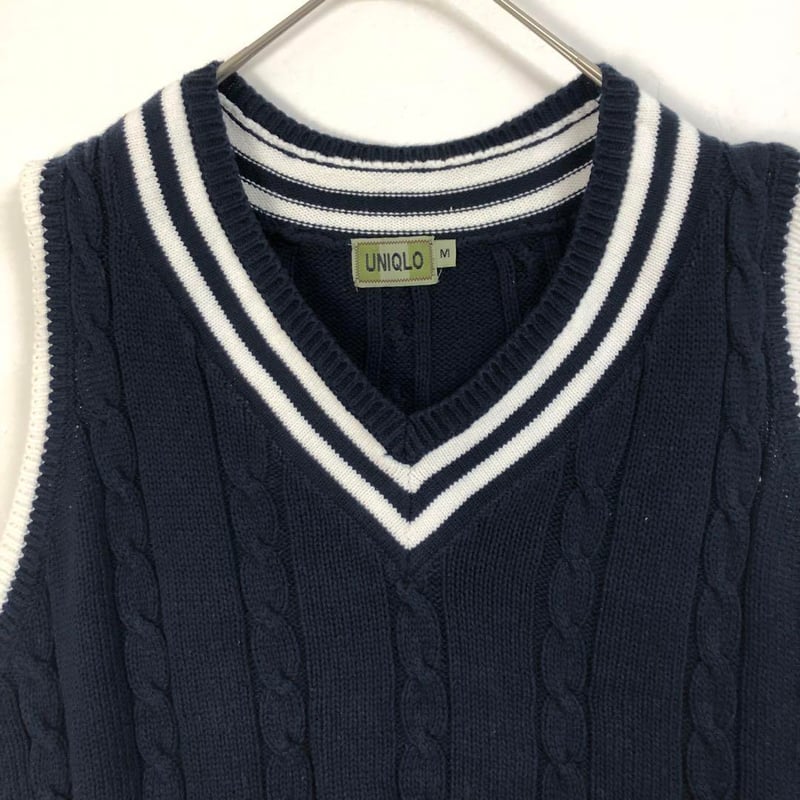 OLD UNIQLO オールドユニクロ コットン ベスト | PEACE TOWN