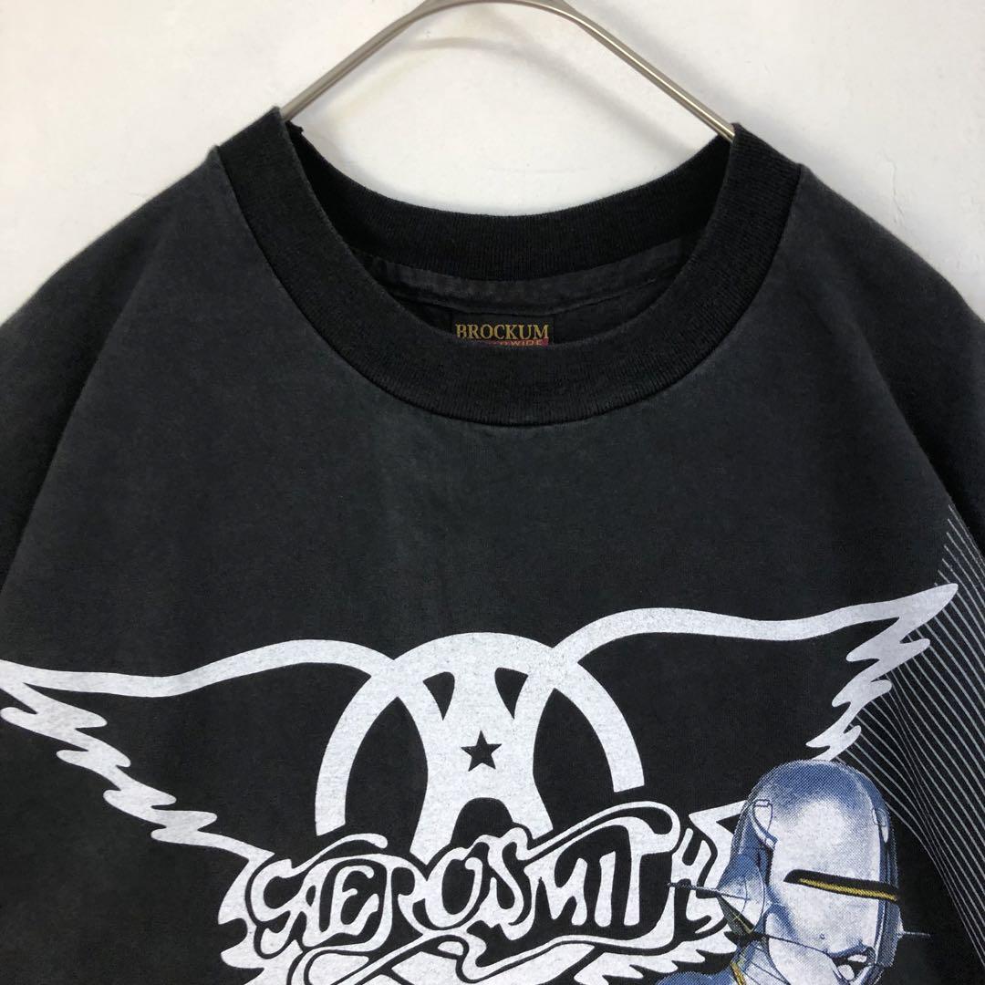 saint michael 空山基 ヴィンテージ加工Tシャツ　Lサイズ セントマイケル 空山基 エアロスミス サイズL ヴィンテージ T