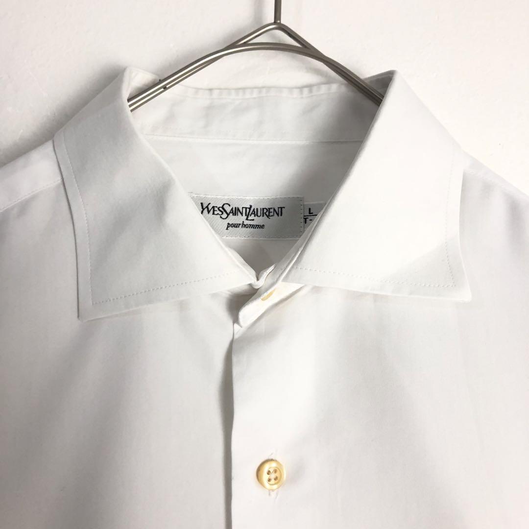 【新品】 サンローラン YSL 刺繍 ロゴ ポロシャツ ホワイト 白 XS 三越伊勢丹 | SAINT LAURENT/サンローラン_men通販 | カサンドラ