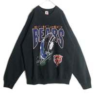 90s　USA製　NFL　シカゴ　ベアーズ　ビッグプリント　スウェット