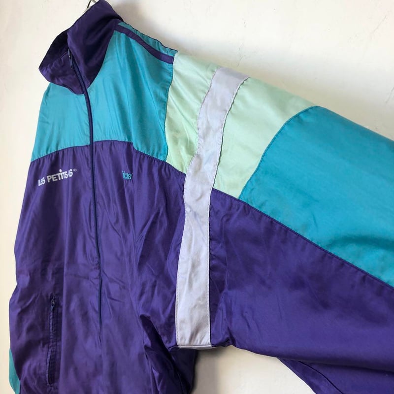 アディダス 薄紫 ロックアップ トラックジャケット ジャージ 刺繍 メンズS アディダス 薄紫 ロックアップ トラックジャケット ジャージ