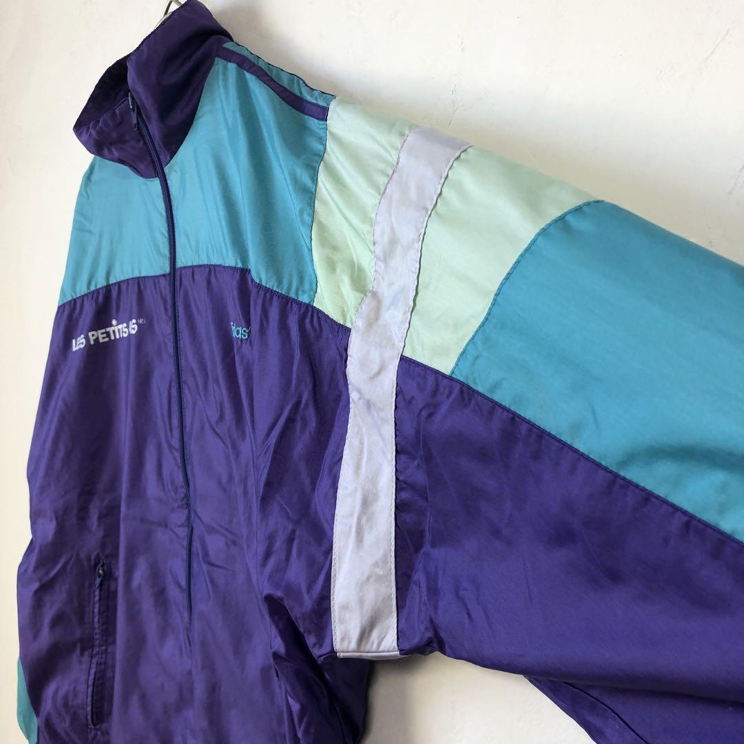 80's アディダスオリジナルス ジャージ トラックジャケット 刺繍 ロゴ