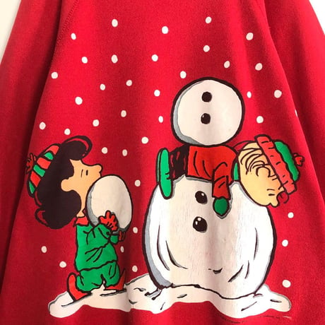 USA製　90's　スヌーピー　PEANUTS　スウェット トレーナー