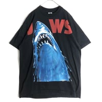 BOOTLEG　Jaws　ジョーズ　ムービーT　シングルステッチ　Tシャツ　黒