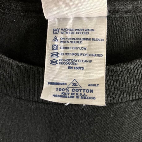 FBI  ビッグプリント　DELTA  半袖　Tシャツ　ブラック