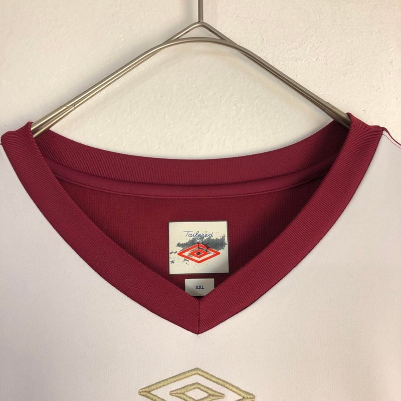 【美品•日本未発売】ハートオブミドロシアンFC shirt umbro 美品 ハート・オブ・ミドロシアンFC スコットランド アンブロ 10-11 ゲーム