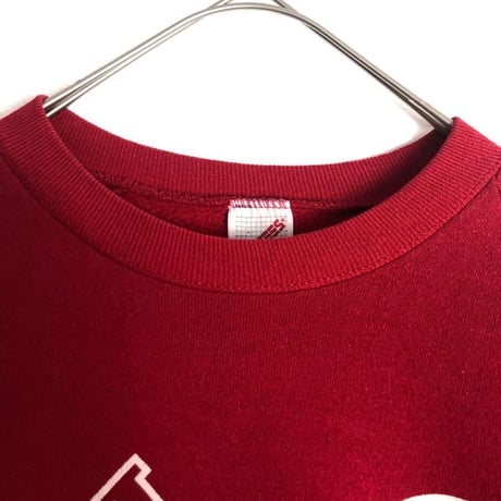 USA製　INDIANA　HOOSIERS　カレッジ　スウェット　赤