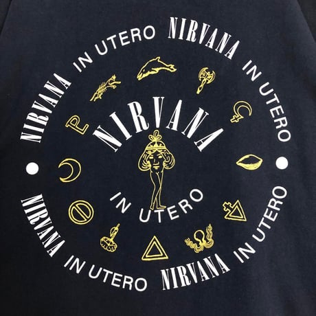 BOOTLEG　NIRVANA 　ニルヴァーナ　両面　ビッグプリント　バンT　ロンT