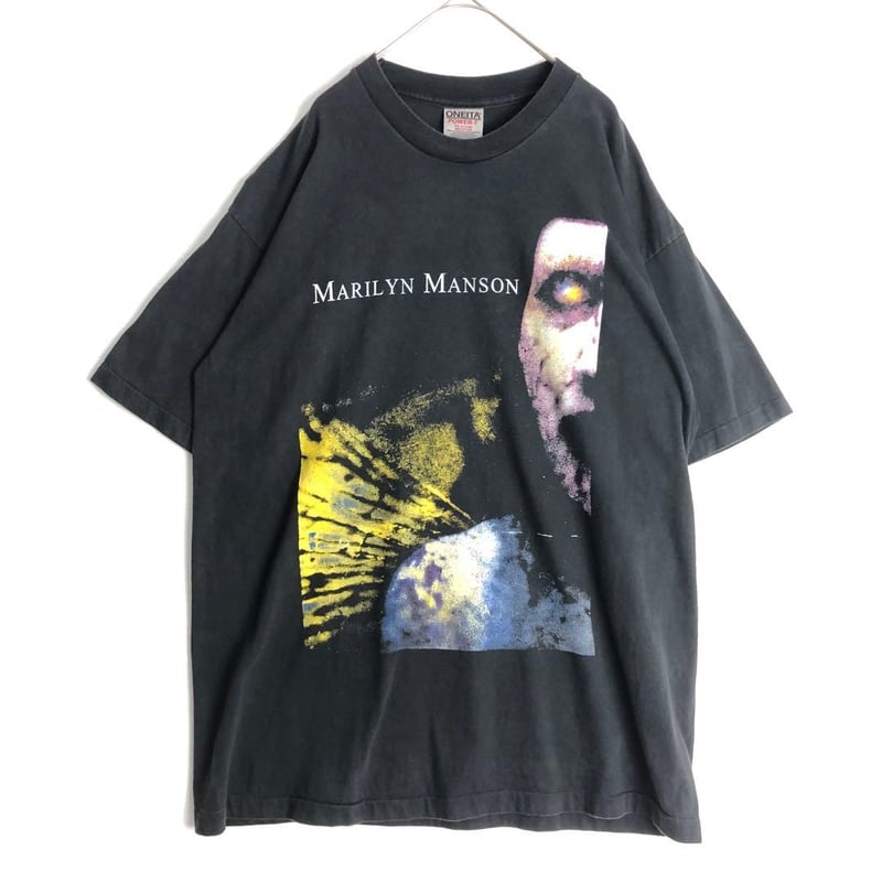 BOOTLEG Marilyn Manson マリリンマンソン Tシャツ 黒 | PEACE