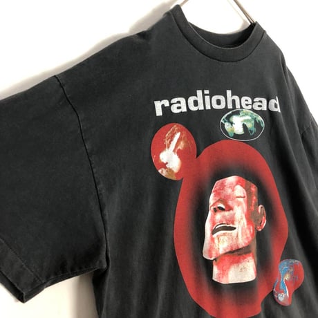 BOOTLEG　rediohead レディオヘッド　ビッグプリント　バンT　Tシャツ