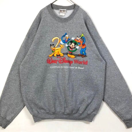 2000年記念　オールドディズニー　USA製　ミッキー　スウェット
