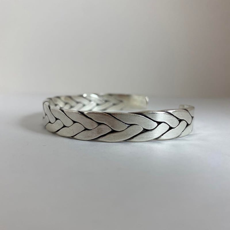 KARENSILVER カレン シルバー カレン族 バングル 編み込み