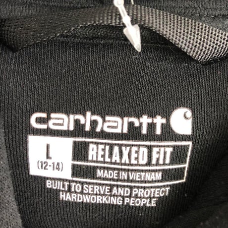 Carhartt　カーハート　ロゴ　パーカー　フーディ　裏起毛