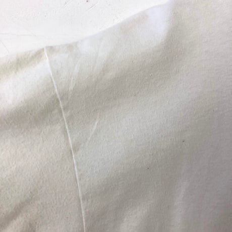 90s シングルステッチ USA製 ヘインズ　ロゴ　Tシャツ　白