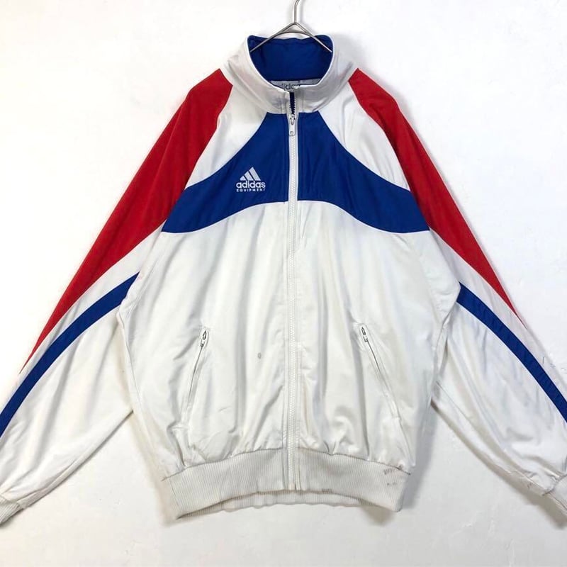 adidas トリコロール ジャージ 上下 Sサイズ白 adidas - TRICOL TRACK TOP トリコロール トラック トップ
