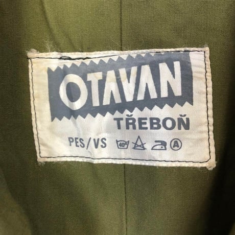 チェコ軍　トレンチコート　ミリタリー　ジャケット　カーキ　 XL