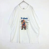 00s フルーツオブザルーム　リタイア　ビッグロゴ　Tシャツ　白