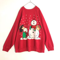 USA製　90's　スヌーピー　PEANUTS　スウェット トレーナー
