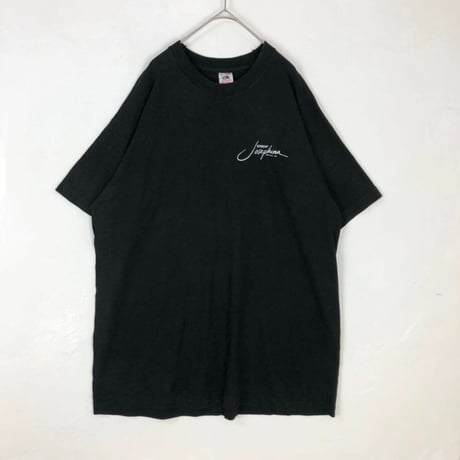 90s フルーツオブザルーム　メッセージT　レストラン　Tシャツ
