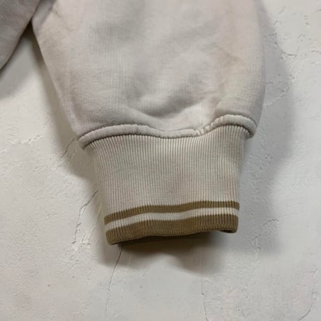 FILA  フィラ　スウェット　刺繍　ビッグロゴ　トレーナー　ベージュ