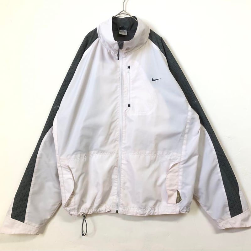 ナイキ ジャージ トラックジャケット 刺繍 ロゴ 白 | PEACE TOWN