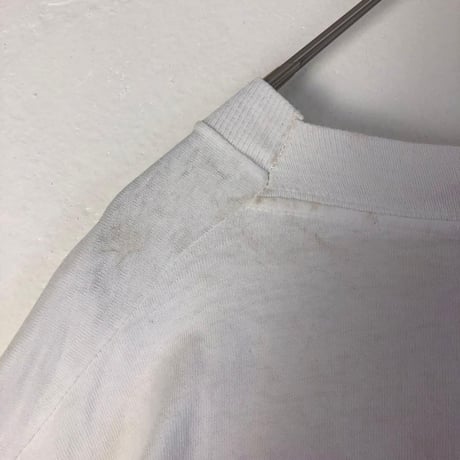 90s シングルステッチ　フルーツオブザルーム　半袖　Tシャツ　白