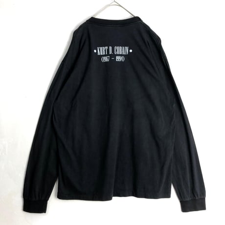 BOOTLEG Nirvana ニルヴァーナ　カートコバーン　ロンT 黒