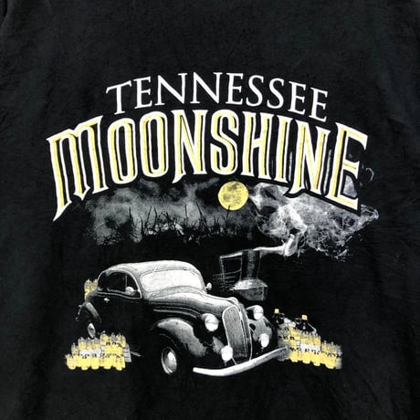 フルーツオブザルーム　ムーシャイン　密造酒　クラッシックカー　Tシャツ