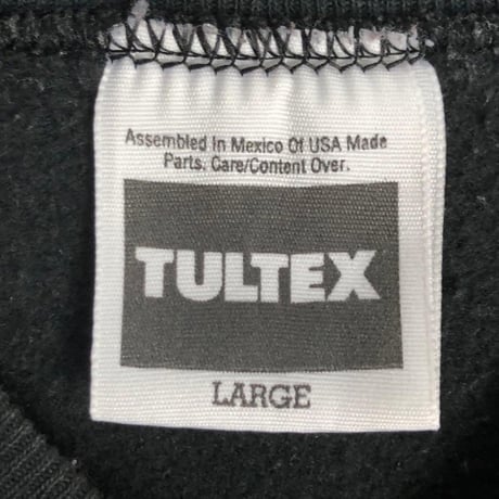90s TULTEX　スヌーピー　ビッグロゴ　スウェット　黒