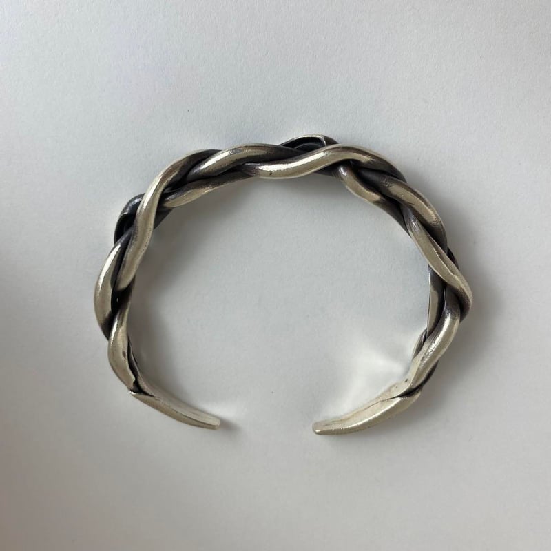 KARENSILVER カレンシルバー 編み込み バングル ブレスレット KARENSILVER カレンシルバー 編み込み バングル ブレスレット