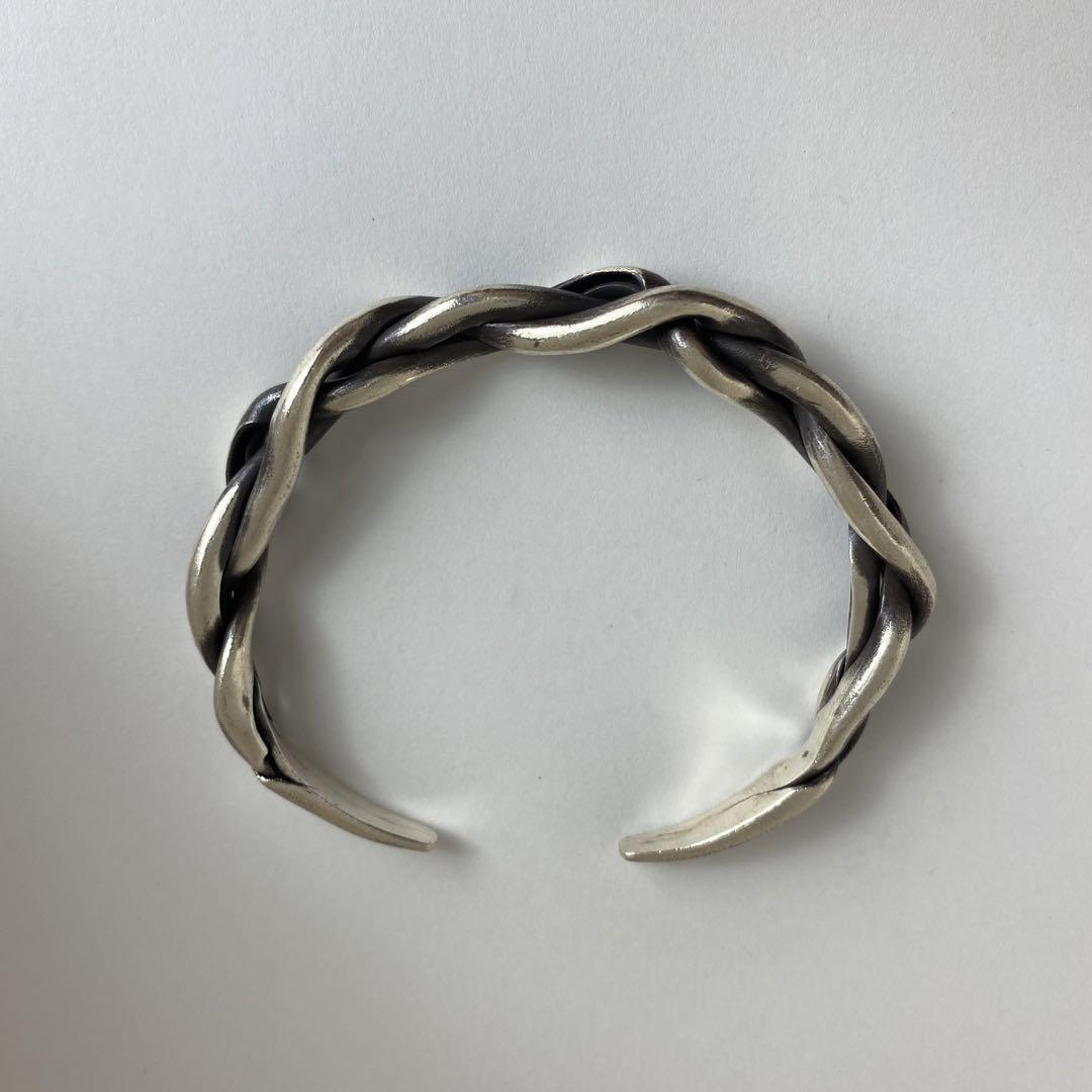 KARENSILVER カレンシルバー 編み込み バングル ブレスレット