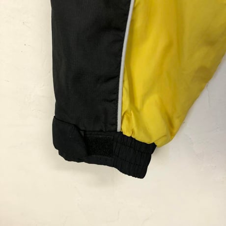 アンブロ　トラックジャケット　ジャージ　ロゴ　ビッグサイズ　黄　黒