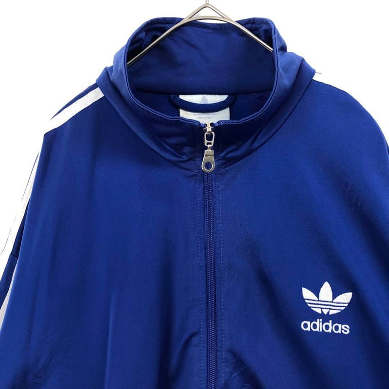 adidas ヴィンテージ　ジャージ　80’s 刺繍ロゴ入り アディダス ヴィンテージジャージ80's希少刺繍ロゴ入り トラック