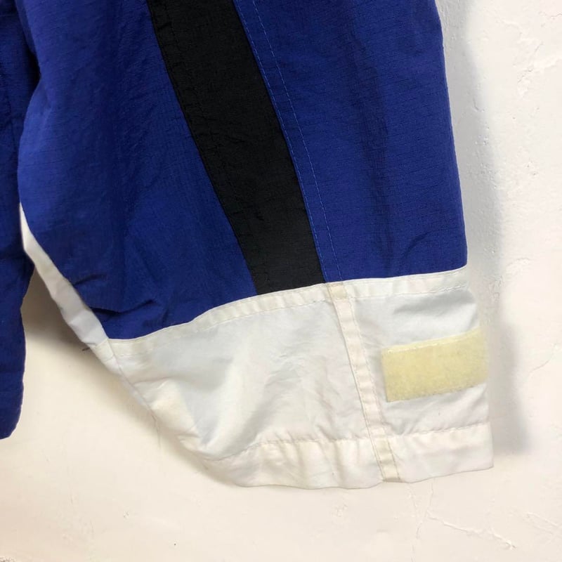 コロンビア ナイロンジャケット マウンテンパーカー ロゴ ゆるだぼ 青