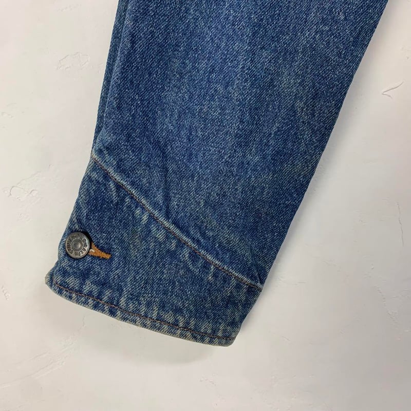412 80s USA ラルフローレン ビッグロゴ デニムジャケット G