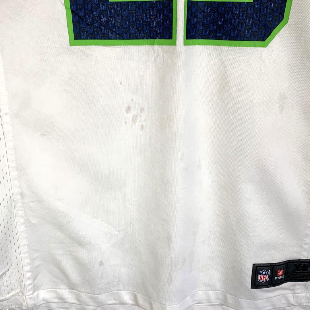 NFL ナイキ ゲームシャツ アメフト ユニフォーム シーホークス